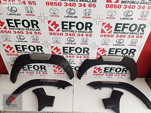 TOYOTA HİLUX ROCCO SIFIR DODİK TAKIMI ÇAMURLUK 21-23 53087-YP021