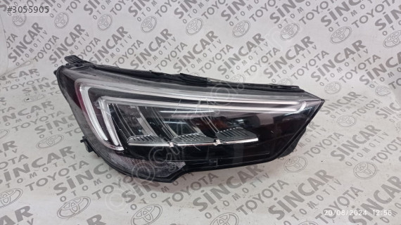 OPEL CROSLAND X SAĞ ÖN FAR ÇIKMA ORJİNAL 462161423