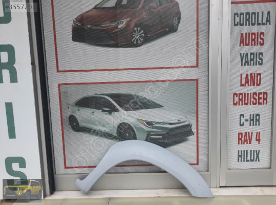Toyota Hilux 12-15 Ön Sol Çamurluk Kaplama Dodik Sıfır Orijinal
