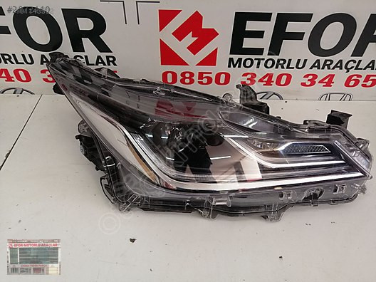 TOYOTA COROLLA PASSİON SAĞ FAR ÇIKMA ORJİNAL PARÇA 2019-2023