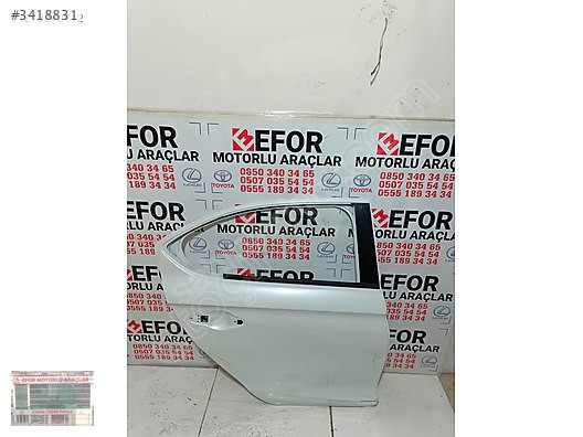 HONDA CİTY ORJİNAL ÇIKMA SAĞ ARKA KAPI 22+
