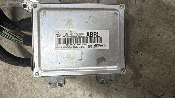 CHEVROLET CRUZE MOTOR BEYNİ DELPHI 12656958 ABRL 12643636