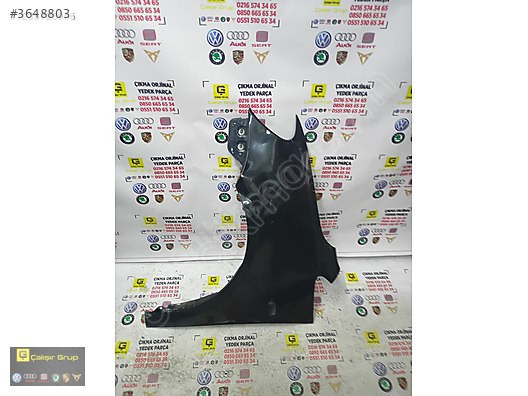 VOLKSWAGEN CADDY 2010-2014 SOL ÖN ÇAMURLUK ÇIKMA SÖKME YEDEK PAR