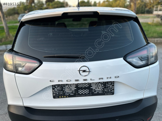 OPEL CROSSLAND BAGAJ KAPAĞI ( BEYAZ - HATASIZ )