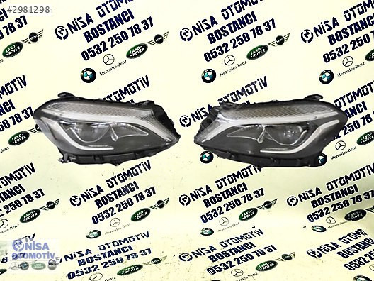MERCEDES A SERİSİ W176 KASA 2010-2018 LED SAĞ SOL FAR SIFIR