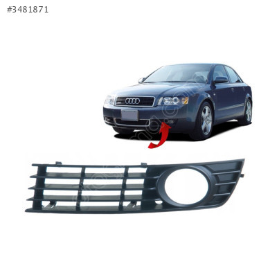 8E0807681A SİS KAPAĞI SİSLİ SOL AUDİ A4-A4Q (2001-2005)