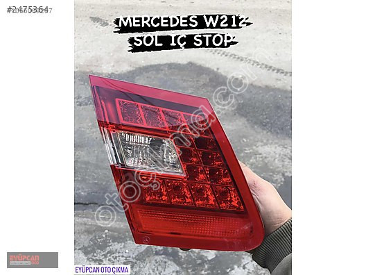 W212 E Serisi Mercedes Sol İç Stop Orjinal - Eyupcan Oto