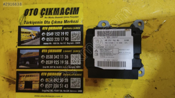 9825276280 PEUGEOT 3008 OPEL CROSSLAND X AİRBAG BEYNİ