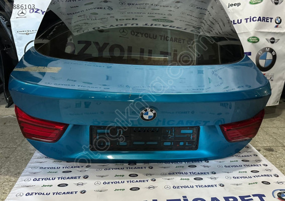 BMW F36 4 Gran Coupe Arka Bagaj Kapağı Mavi