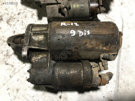 Renault 12 (9 Diş) Çıkma Marş Motoru