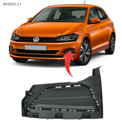2G0853665F VW POLO 2018 ÖN TAMPON KAPAĞI SOL