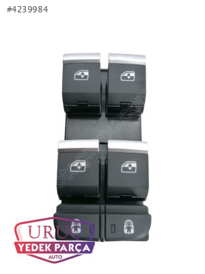 4M0959851C ORJİNAL  DÖRTLÜ CAM DÜĞMESİ AUDİ A4 A5 Q5 Q7