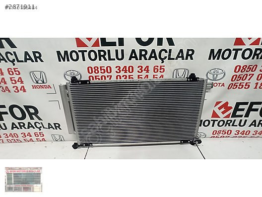 HONDA CRV 2.0 ATM SIFIR KLİMA RADYATÖRÜ 02-06 OEM:80101-SCA-A01