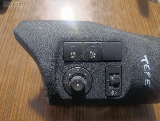 PEUGEOT PARTNER TEPE FAR VE AYNA AYAR ÜNİTESİ