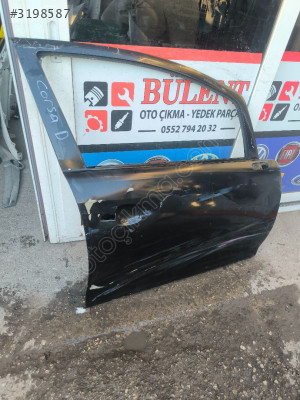 Opel Corsa D sağ ön kapı orijinal çıkma