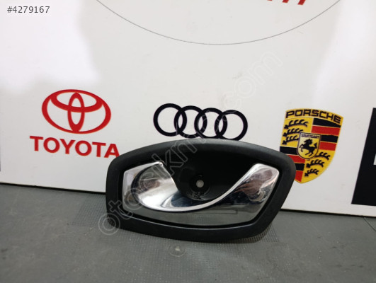 RENAULT FLUENCE SOL İÇ KAPI KOLU SİYAH ORJİNAL