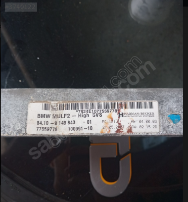 BMW F10 MULF2 BLUETOOTH BEYNİ 8410914984301