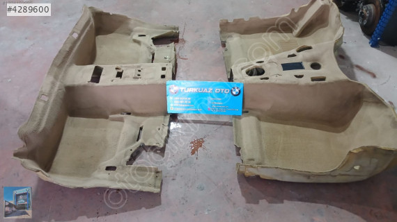 turkuaz bmw e90 taban halısı orjinal tertemiz