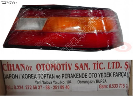 EXCEL R-L ARKA STOP 92-94 (ADET FİYAT)...,,.,.,