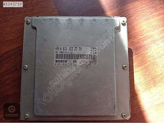 MERCEDES W210 E KASA 2.2 CDİ MOTOR BEYNİ A6111532779