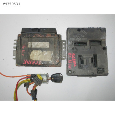 S110030008 7700114502 Renault Scenic 1.6 Motor Beyni Komple Seti