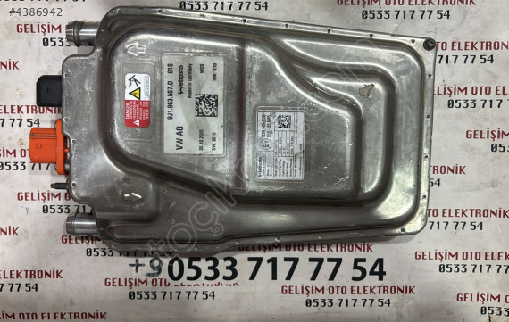 9J1963507D PORSHE TAYCAN YÜKSEK VOLTAJ AKÜ ISITICI KONTROL MODÜL