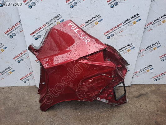 Nissan pulsar sol arka çamurluk sacı