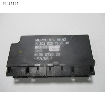 Mercedes C Class W202 Konfor Kontrol Modülü 2028201126 05072030