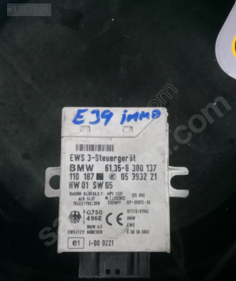 BMW E39 İMMOBİLİZİER BEYNİ 61358380197 05393221