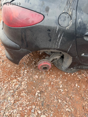 Peugeot 206 arka dingil