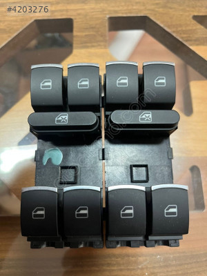 AMAROK SOL ÖN CAM DÜĞMESİ ORJİNAL SIFIR