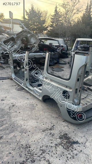 Orjinal Çıkma Renault Kangoo Çift Sürgü Sol Arka Çamurluk