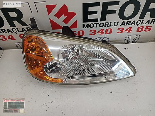 HONDA CIVIC ORJİNAL ÇIKMA SAĞ ÖN FAR 01-03