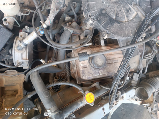 Hyundai Excel motor komple çıkma