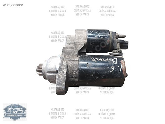 VW GOLF JETTA AUDİ A3 SKODA FABİA MARŞ MOTORU DİNAMO 0001120408