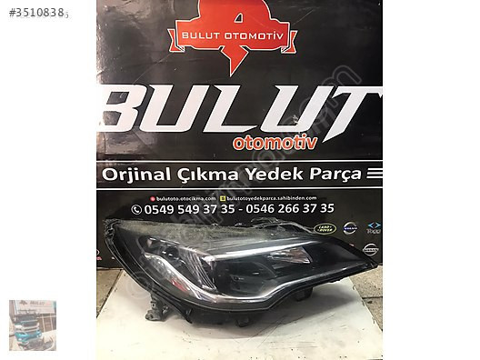 Opel astar K sağ far halojen 2015 2019