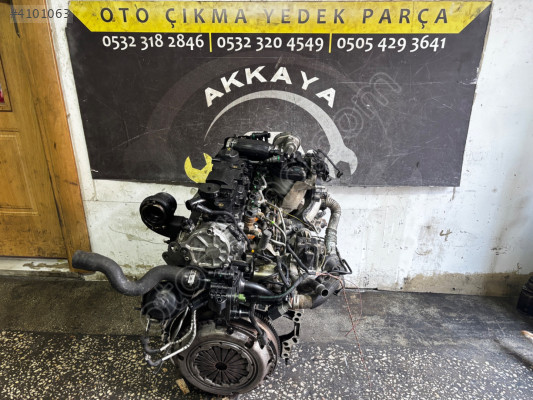 FORD FİESTA1.6 E-HDI 92 HP Motor Komple 70.000 Km’de