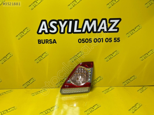 TOYOTA COROLLA E15  SAĞ  İÇ  STOP (ORJİNAL) HATASIZ BURSA FAR