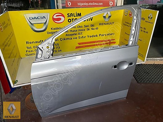 Orjinal Renault Megane4 Sol Ön Kapı ve Diğer Çıkma Parçalar