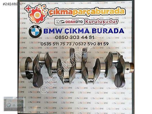 7631707 BMW F10 5.20i N20B16A Benzinli Sıfır motor Krank STD Ori