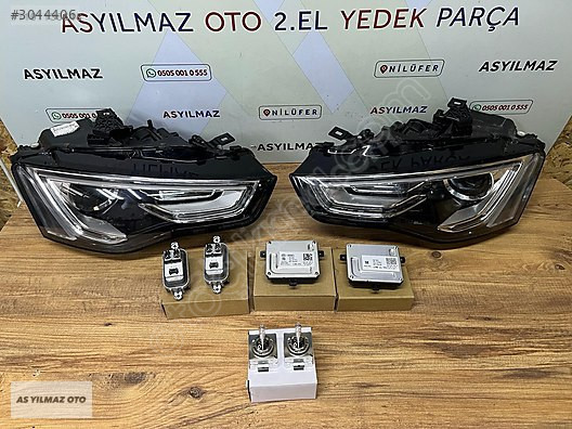 AUDİ A5 SAĞ VE SOL TAKIM SIFIR FAR 2012-2015 UYUMLU BEYİNLİ
