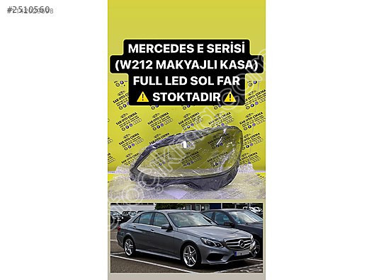 MERCEDES W212-212-E180-E200 FAR CAMI SOL / SIFIR