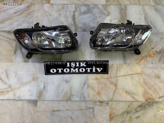 dacia logan mcv sağ sol far takım çıkma orjinal 2014-2020