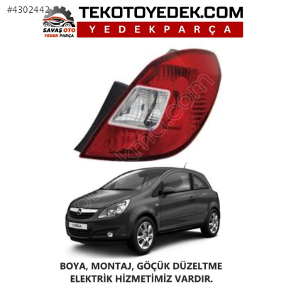 CORSA D (S07) ARKA STOP SAĞ SOL 2006 2007 2008 2009 2010 VE ÜZERİ