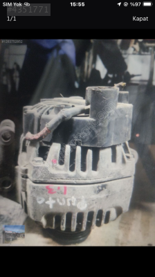 Fiat punto şarj dinamosu