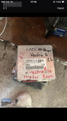 Opel Vectra be 1.6 motor beyni