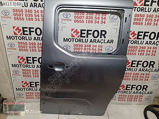 TOYOTA PROACE SOL ARKA KAPI ÇIKMA ORİJİNAL PARÇA 2021-2023