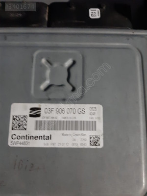 03F 906 070 GS-03F906070GS SIMOS 10.22A SEAT IBIZA MOTOR BEYNİ
