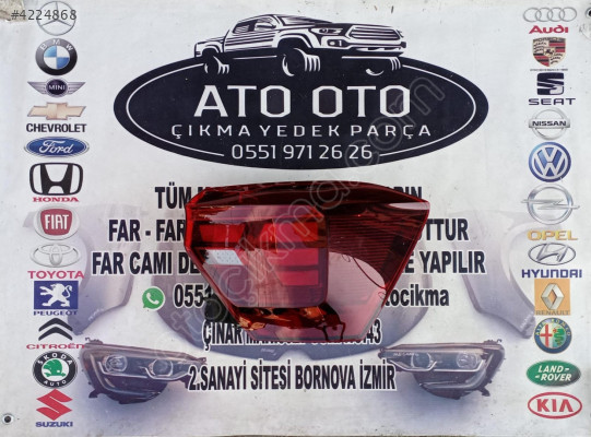 VOLKSWAGEN POLO ORJINAL CIKMA SAĞ STOP m