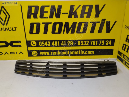 01040185007 RENAULT CLİO 3 ÖN TAMPON IZGARASI ORJ ÇIKMA RENKAY